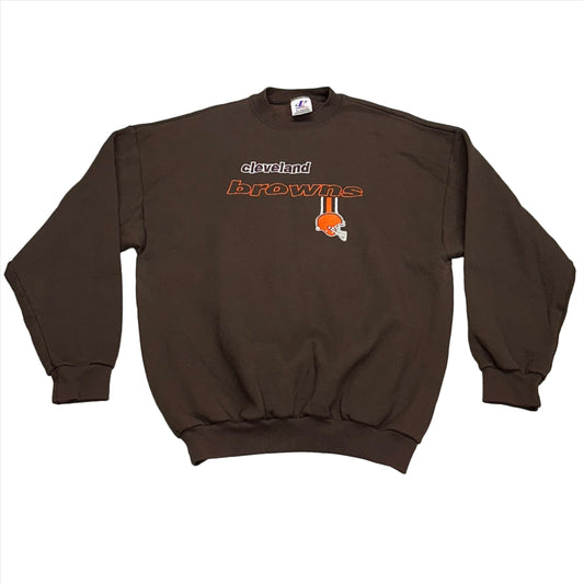 Cleveland Browns, Vintage 1999 Embroidered Logo Atheltic Sweatshirt, Size: XL