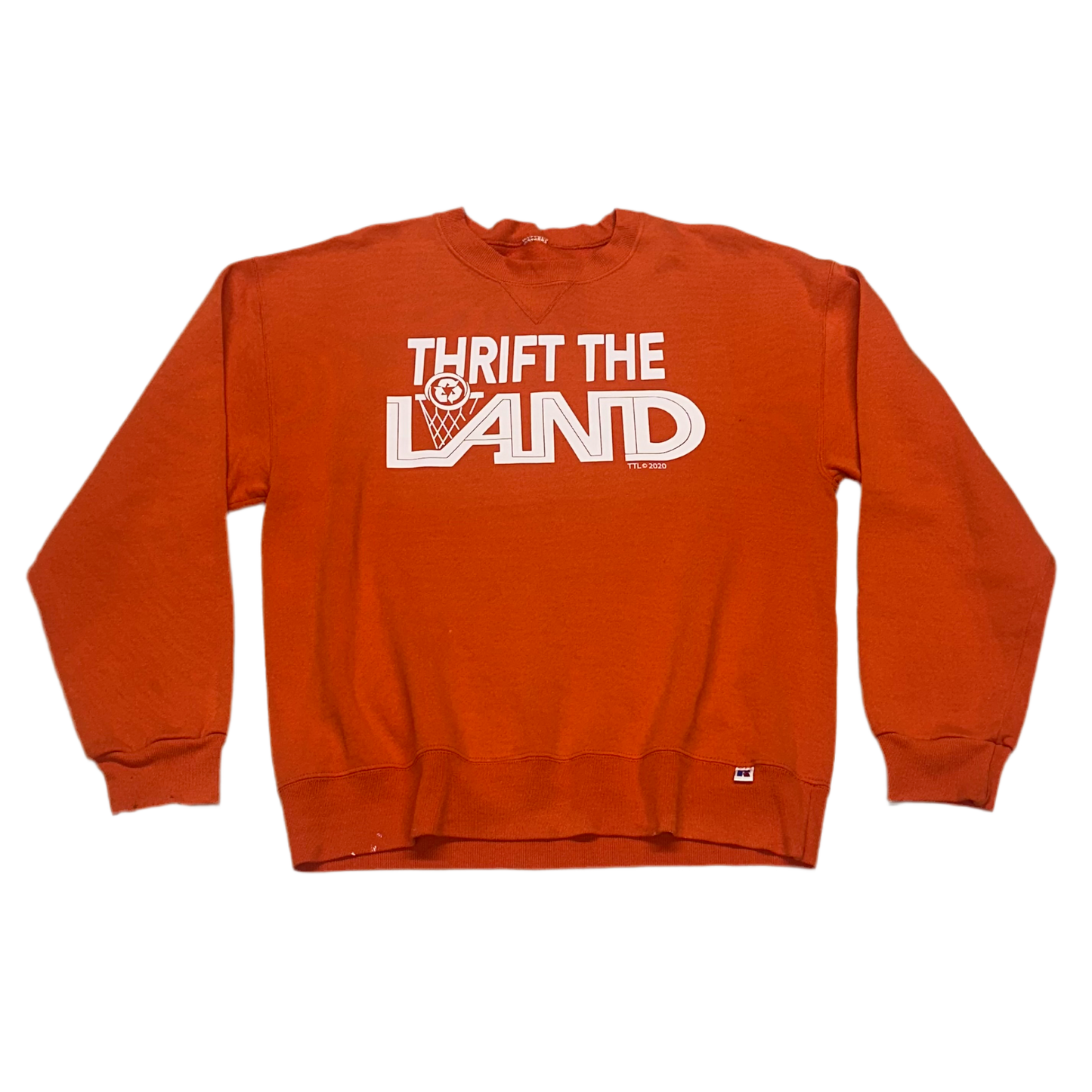 Thrift The Land, Vintage Russell Crewneck Sweatshirt, Size: Large