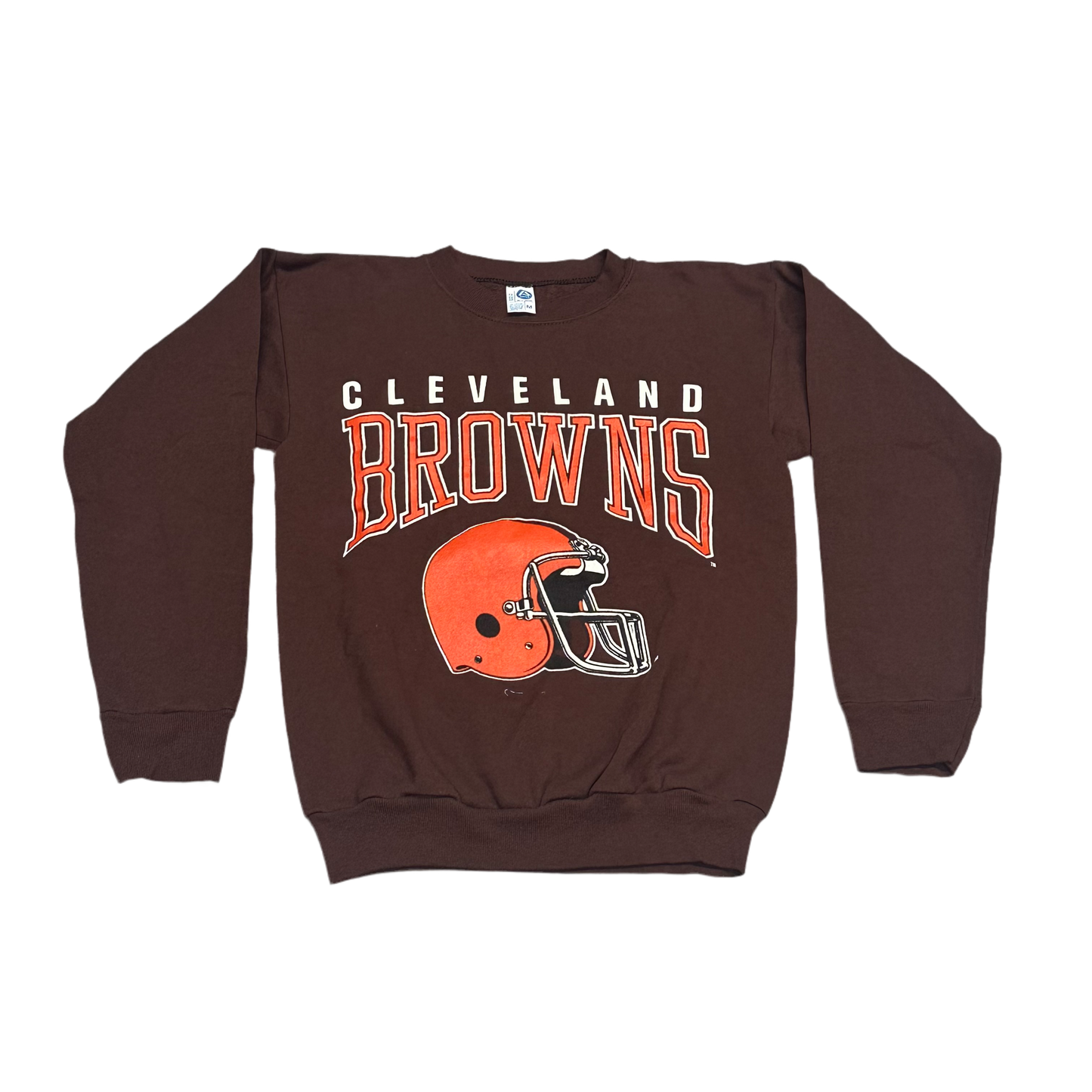 Cleveland Browns, Vintage 1990s Crewneck Sweatshirt, Size: Medium