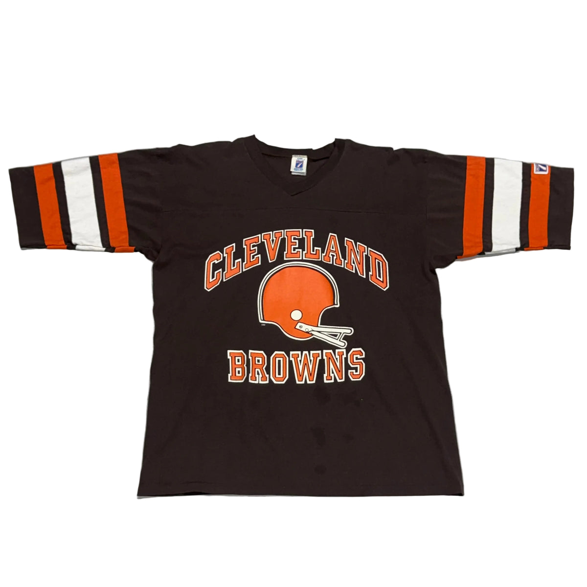 Cleveland Browns, Vintage 1990s Logo 7 Jersey Shirt, Size: XL