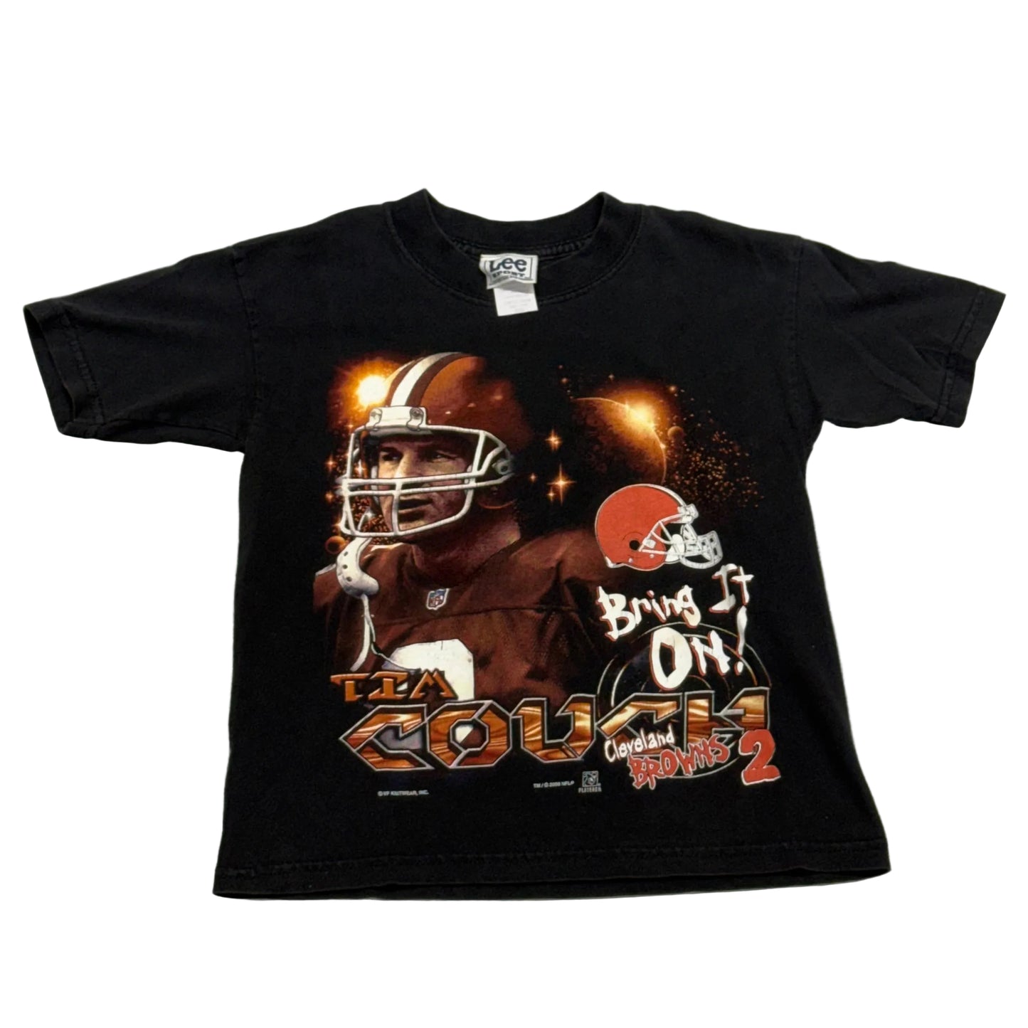 YOUTH Cleveland Browns, Vintage 2000 Tim Couch T-shirt, Size: 8