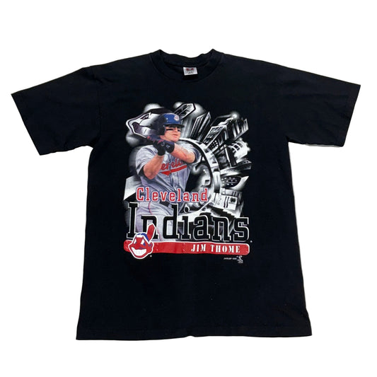Cleveland Indians, Vintage 1999 Jim Thome T-shirt, Size: Large