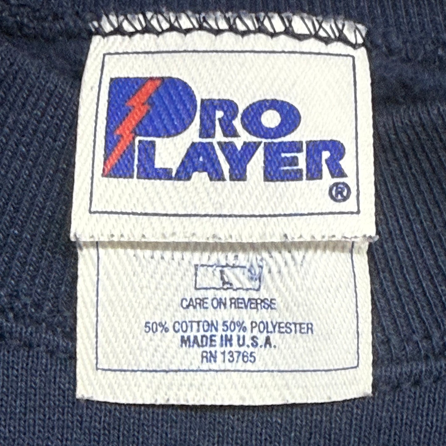 Cleveland Indians, Vintage 1990s Pro Player Embroidered Sweatshirt, Size: Large