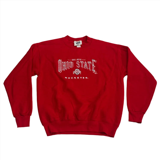 Ohio State Buckeyes, Vintage Lee Sports Embroidered Sweatshirt, Size: Medium