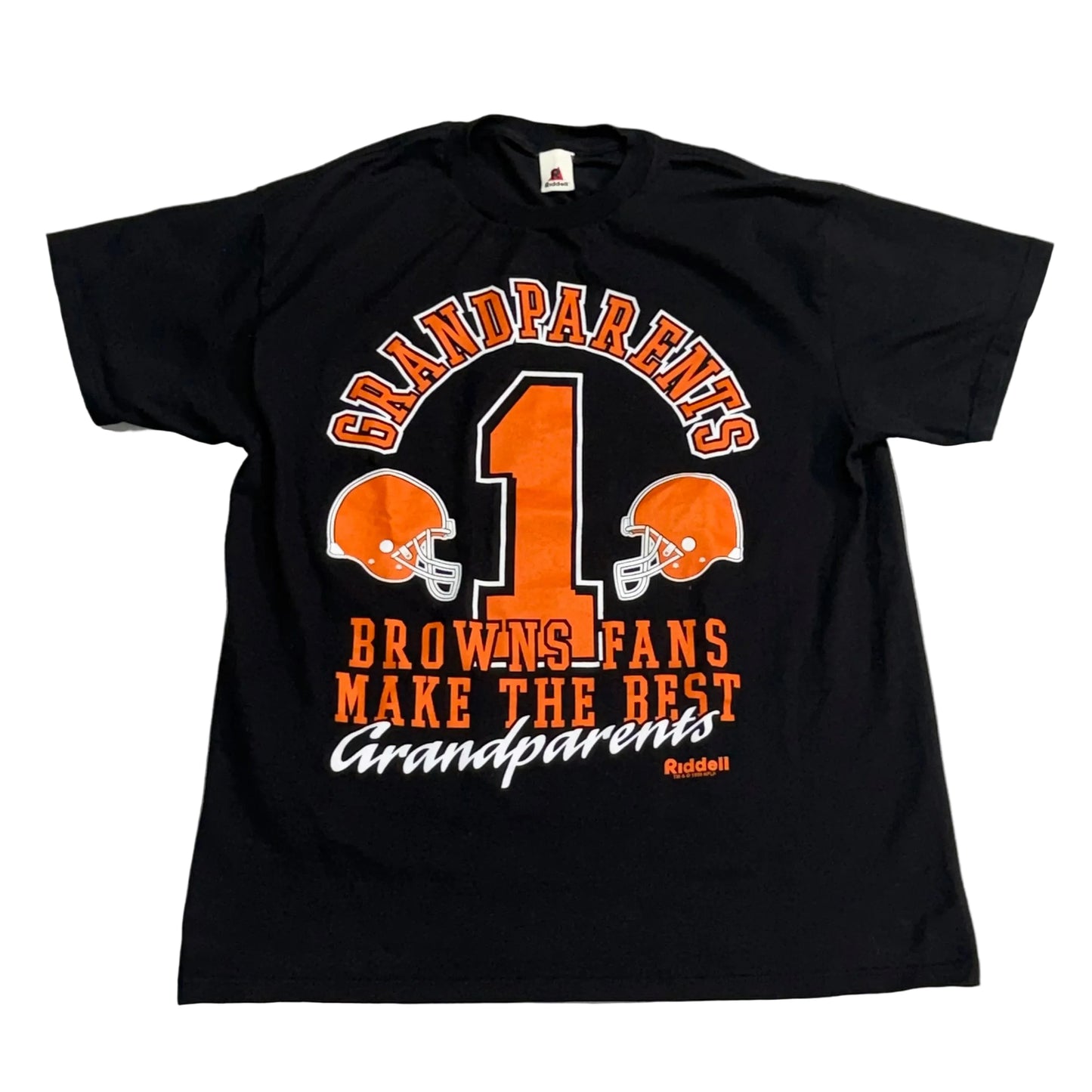 Cleveland Browns, Vintage 1998 Riddell T-Shirt, Size: Large