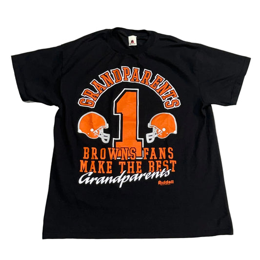 Cleveland Browns, Vintage 1998 Riddell T-Shirt, Size: Large
