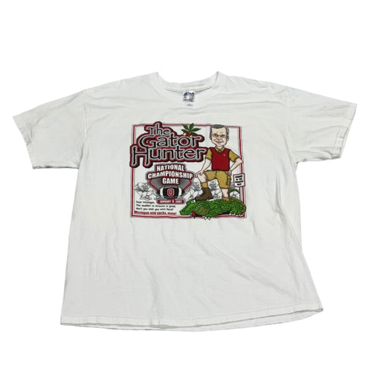 Ohio State Buckeyes, 2000s “Gator Hunter” T-shirt, Size: XL