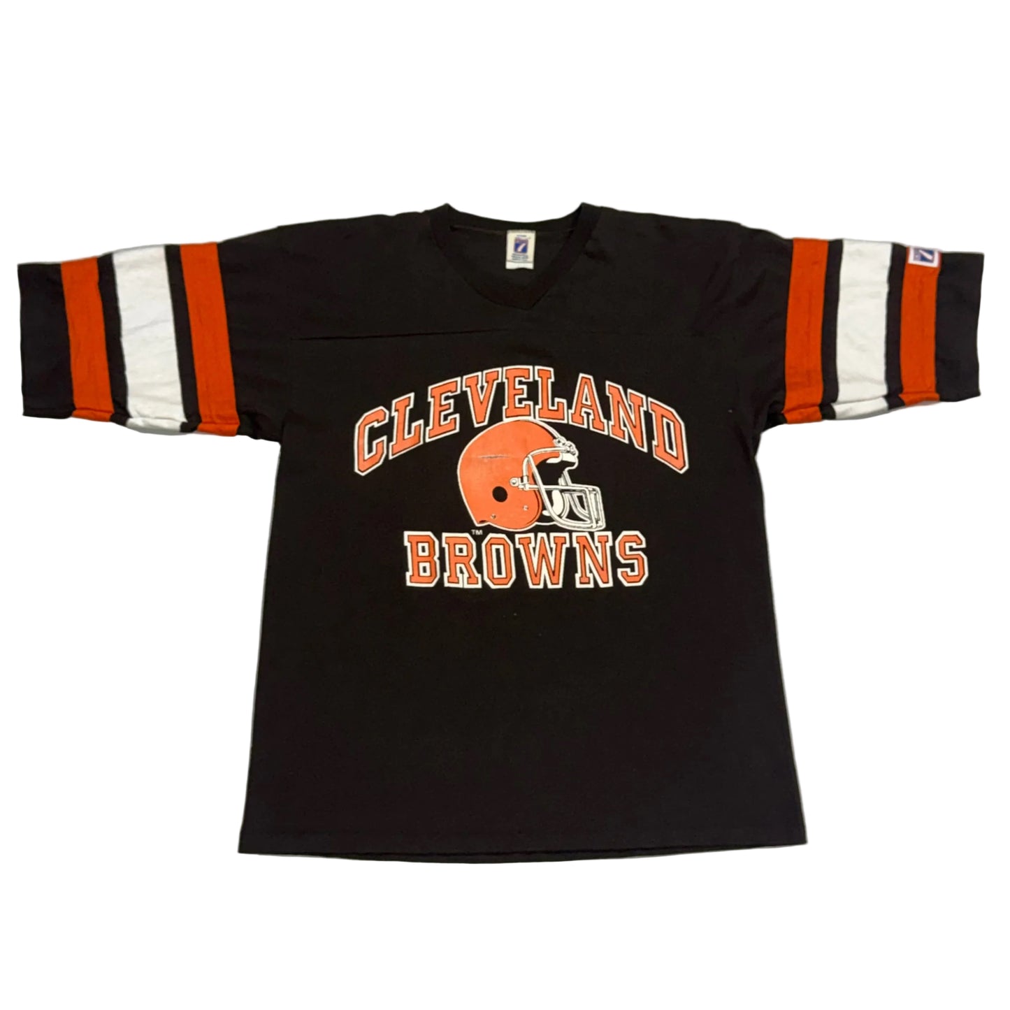 Cleveland Browns, Vintage 1990s Logo 7 Jersey Shirt, Size: Large