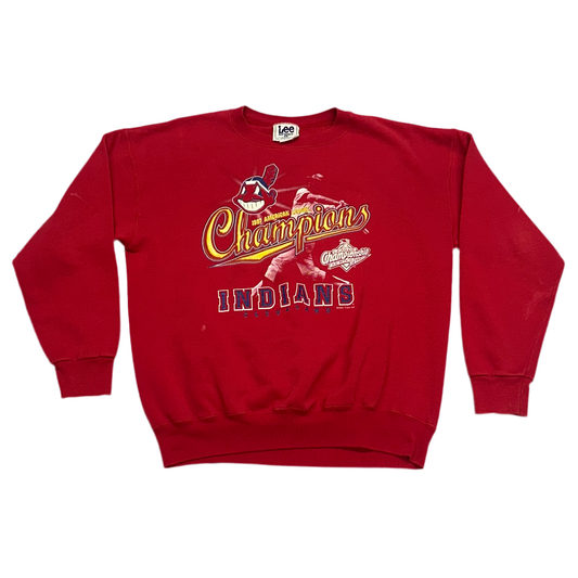 Cleveland Indians, 1997 Lee Sports Sweatshirt, Size: Large