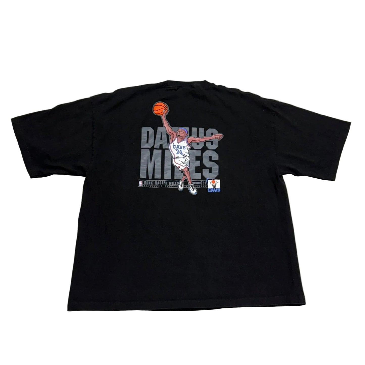 Cleveland Cavaliers, Vintage 2000s Nike, Darius Miles T-Shirt, Size: XXL