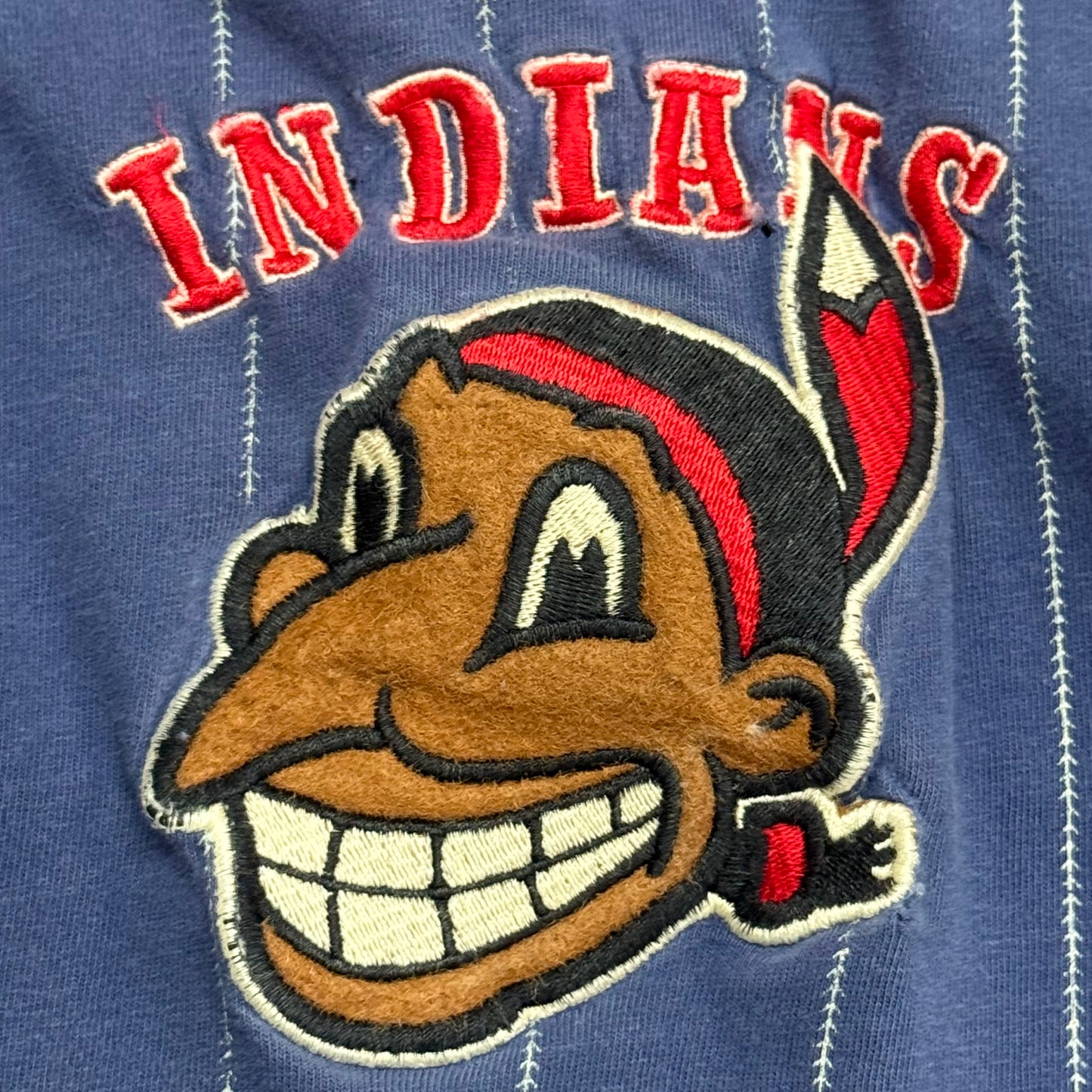 Cleveland Indians, Vintage 1990s Mirage Jersey, Size: Large