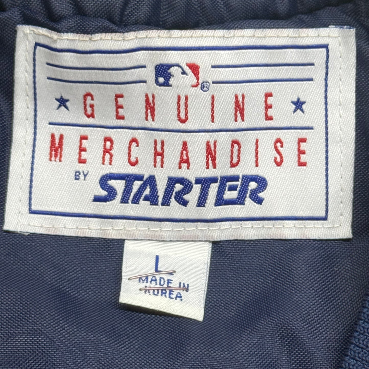 Cleveland Indians, Vintage 1990s Starter Windbreaker Jacket, Size: Large