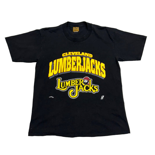 Cleveland Lumberjacks, Vintage 1990s Nutmeg T-shirt, Size: Large