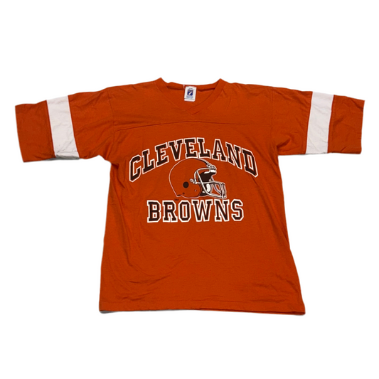 Cleveland Browns, Vintage 1990s Logo 7 Jersey Shirt, Size: Medium