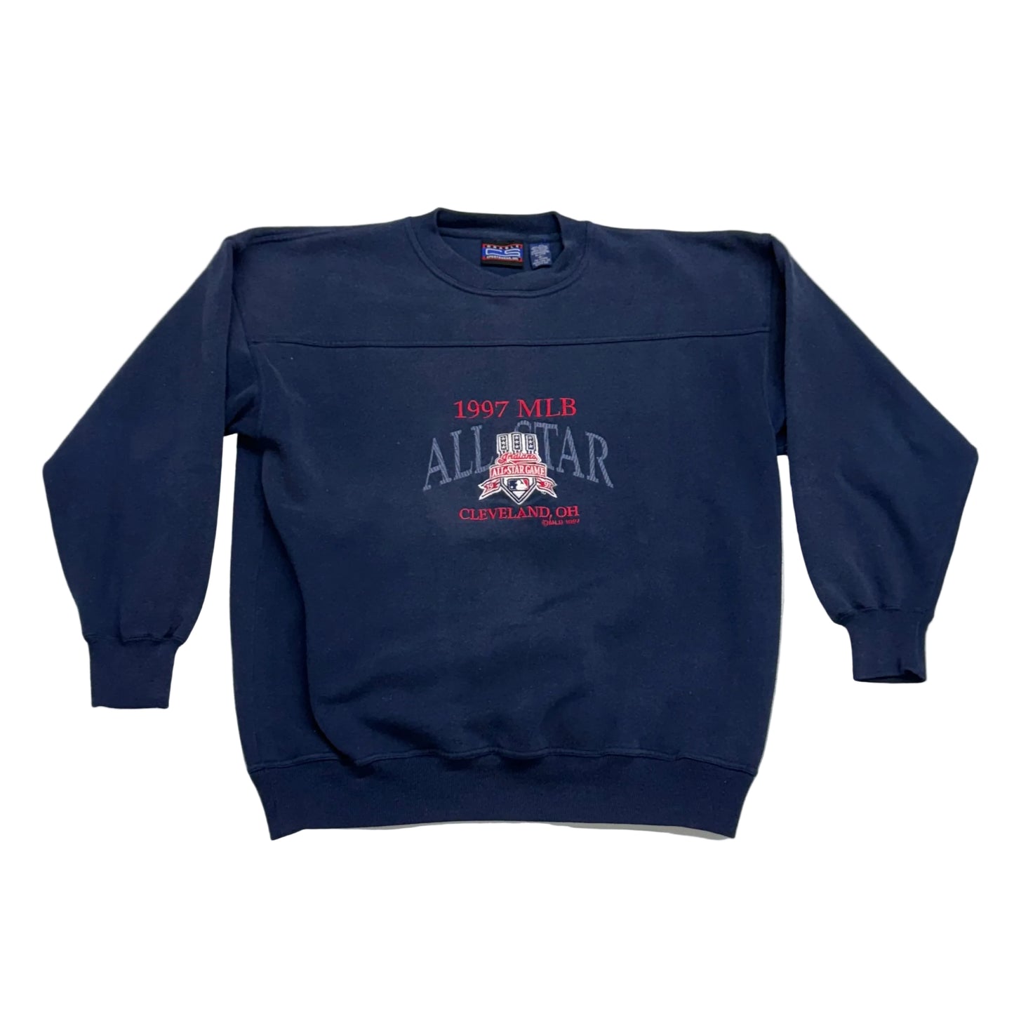 Cleveland Indians, 1997 All Star Game Embroidered Sweatshirt, Size: XL