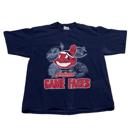 Cleveland Indians, Vintage 1990s T-shirt, Size: XXL
