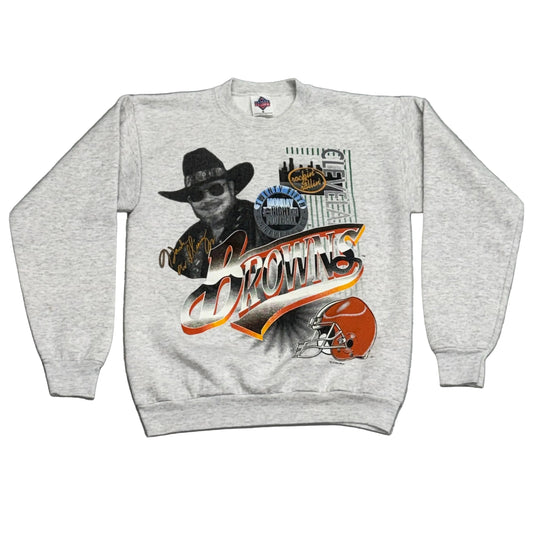 Cleveland Browns, Vintage 1994 Monday Night Football Crewneck Sweatshirt, Size: Medium