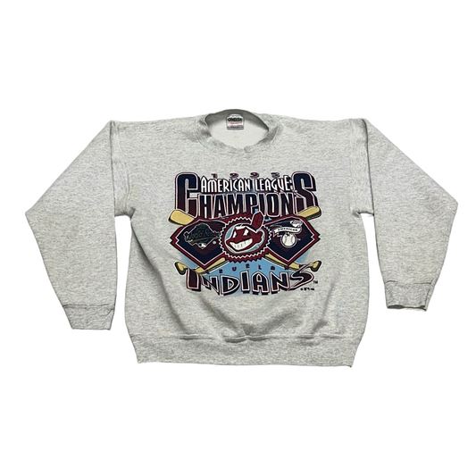 Cleveland Indians, 1995 AL Champions Sweatshirt, Size: Large