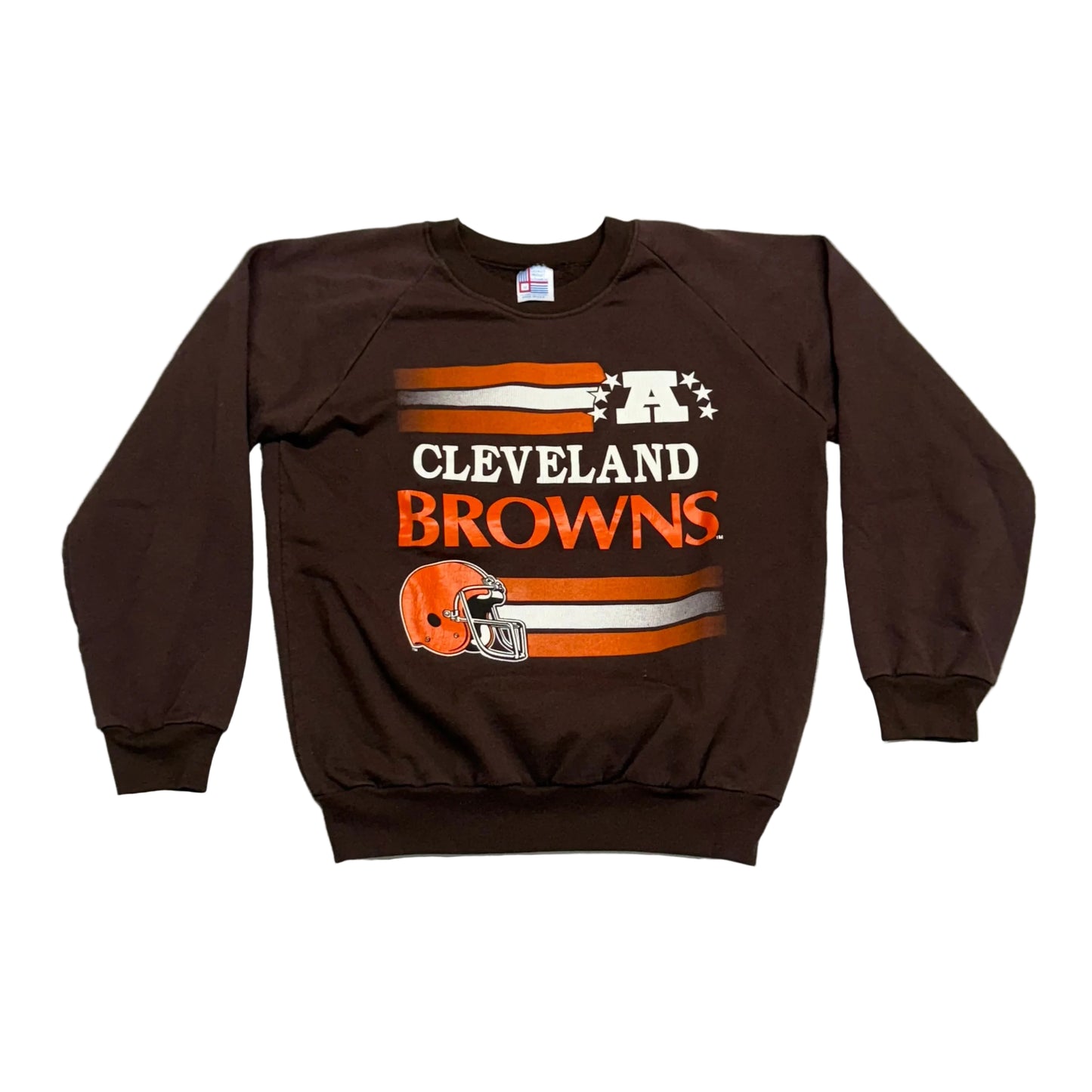 Cleveland Browns, Vintage 1990s Garan Sweatshirt, Size: Medium