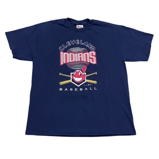 Cleveland Indians, Vintage 1995 Hanes T-shirt, Size: Large