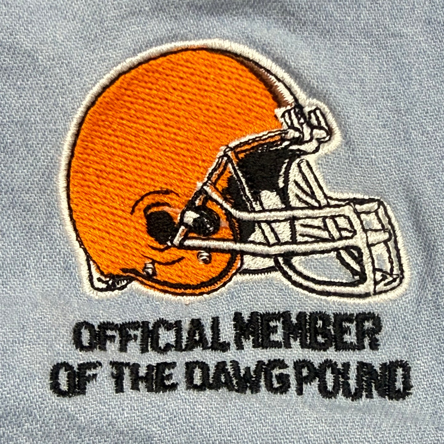 Cleveland Browns,Vintage 1999 Long Sleeve Button Down Shirt, Size: XL