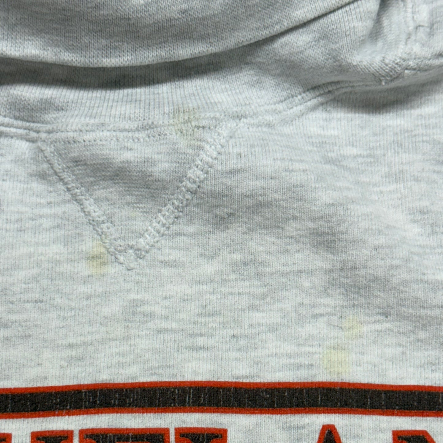 Cleveland Browns, Vintage 1990s Russell Turtleneck Sweatshirt, Size: Large