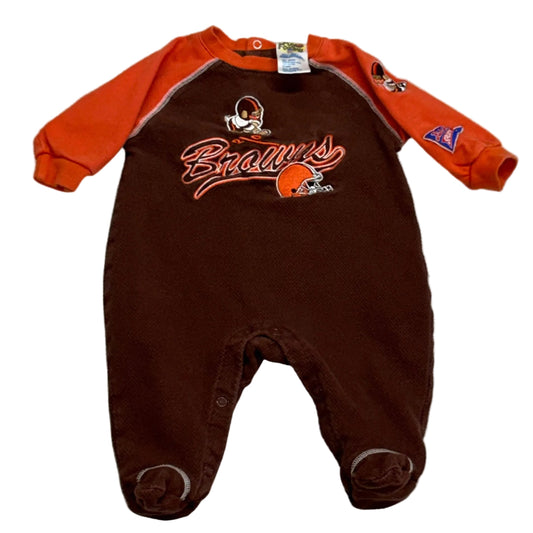 YOUTH Cleveland Browns, Vintage 1990s Onesie, Size: 3/6 Months