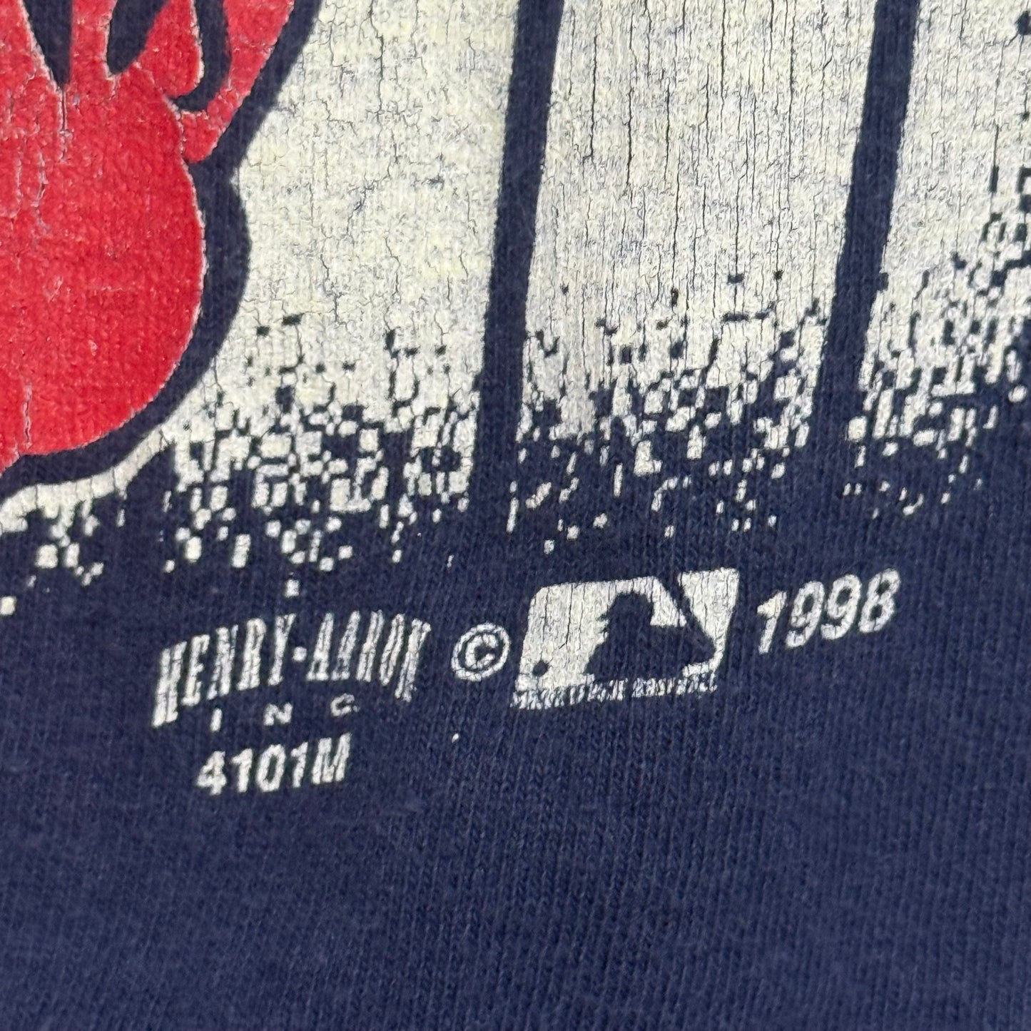 Cleveland Indians, Vintage 1998 Hank Aaron T-shirt, Size: Large