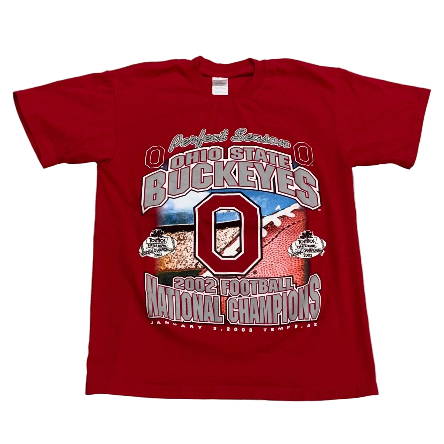 Ohio State University Buckeyes, Vintage 2002 T-shirt, Size: Medium