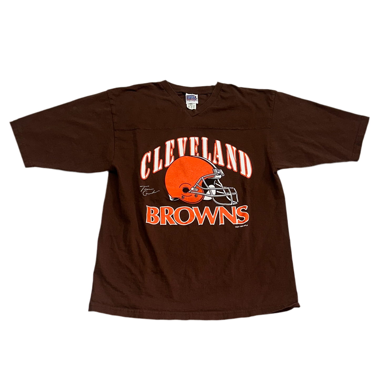 Cleveland Browns, 1999 Tim Couch Jersey T-shirt, Size: XL