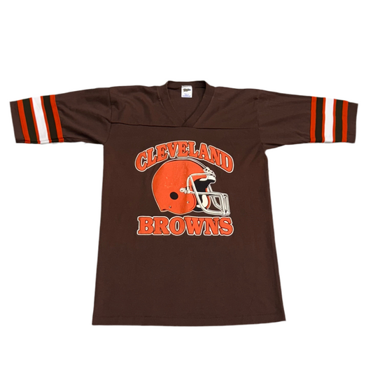 Cleveland Browns, Vintage 1990s Trench Jersey Shirt, Size: Medium