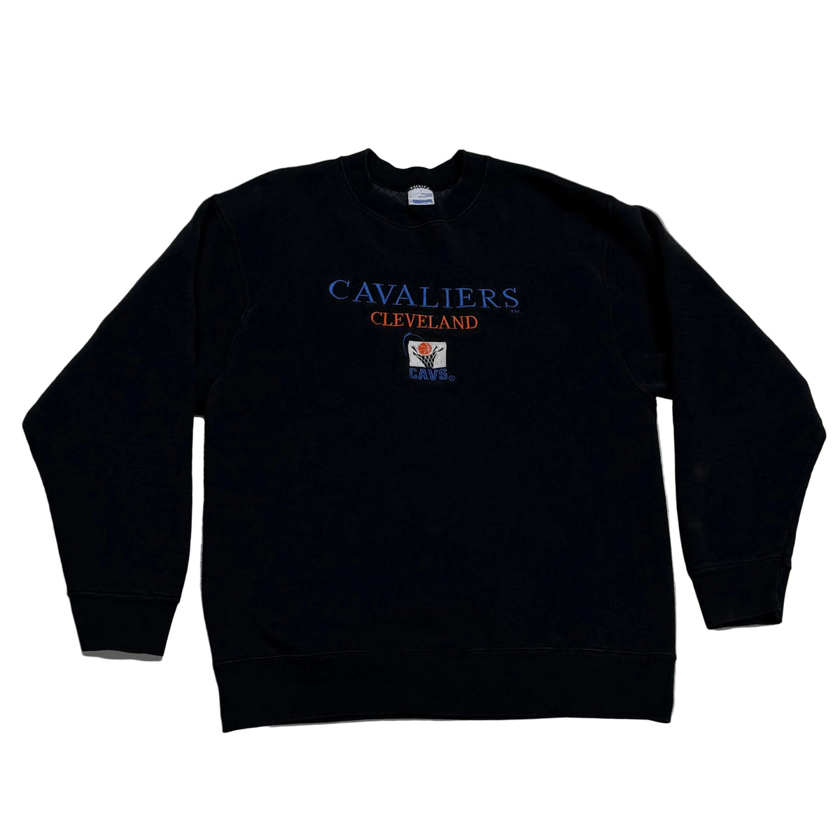 Cleveland Cavaliers, 1990s Salem Embroidered Crewneck Sweatshirt, Size: Large