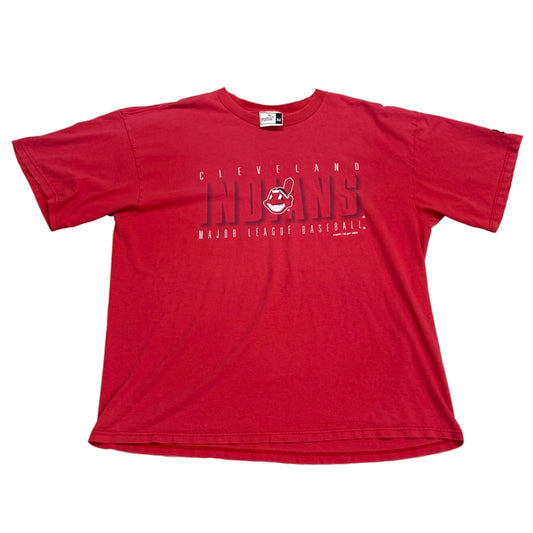 Cleveland Indians, Vintage 1999 Puma T-shirt, Size: XL