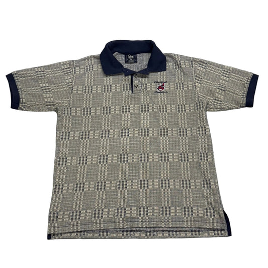 Cleveland Indians, Vintage 2000s Embroidered Lee Sports Golf Shirt, Size: Large