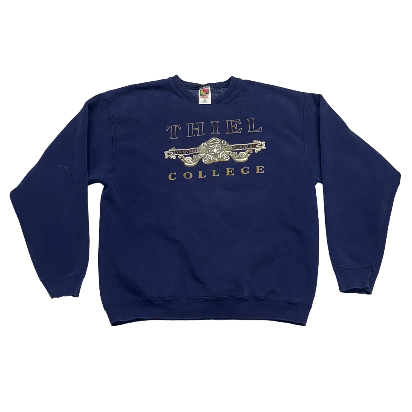 Thiel College, 1990s Crewneck Sweatshirt, Size: XL