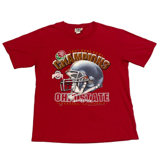 Ohio State University Buckeyes, Vintage 1997 Lee Sports T-shirt, Size: Large